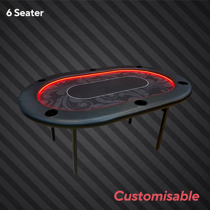 Premium+ 6-seater Poker Table