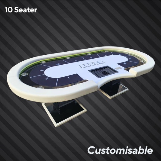 10-Seater Pro+ Poker Table